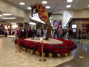 Veterans Greeting Returning Military